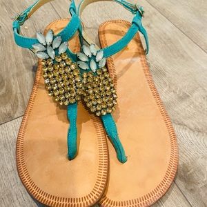 Pineapple 🍍 lover Sandals 👡 Size 7.5